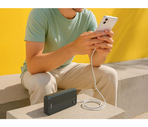 HAMA Power Pack Entry Level 20000 mAh czarny 4047443548306 - 1516514 - zdjęcie 5